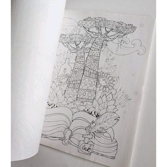 New 2025 "THE MAGICAL FOREST" Coloring Book with 40 Prints To Color & Frame1 - Picture 14 of 16